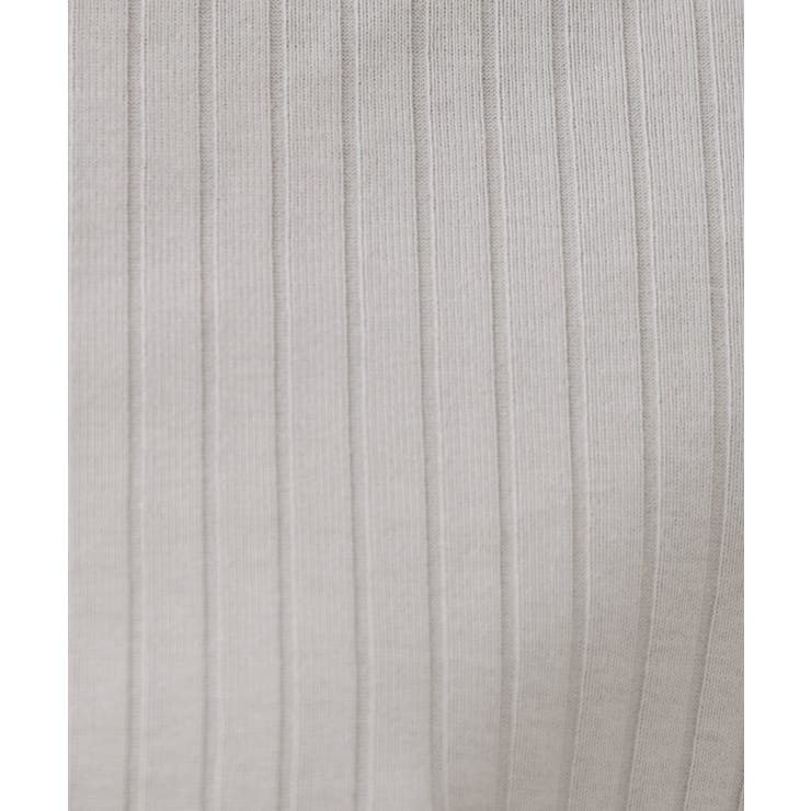 汗染み防止 ボートネックリブカットソー【洗濯機洗い可/抗ピル】 | OPAQUE.CLIP | 詳細画像4 