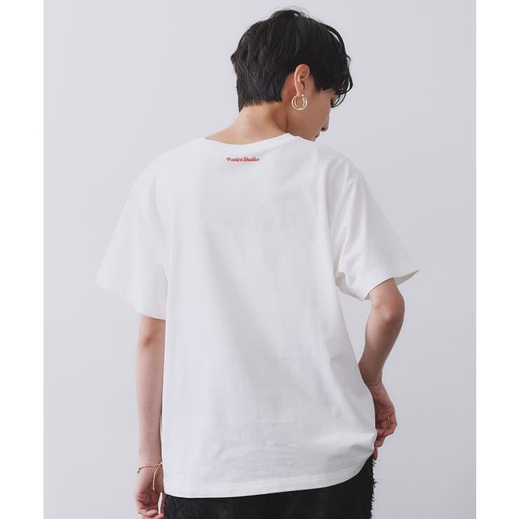 【Pontre Studio／ポンレストゥディオ】別注グラフィックTシャツ | OPAQUE.CLIP | 詳細画像16 