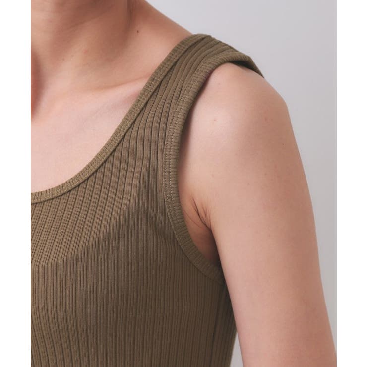 ベーシックテレコタンクトップ【洗濯機洗い可】 | OPAQUE.CLIP | 詳細画像17 