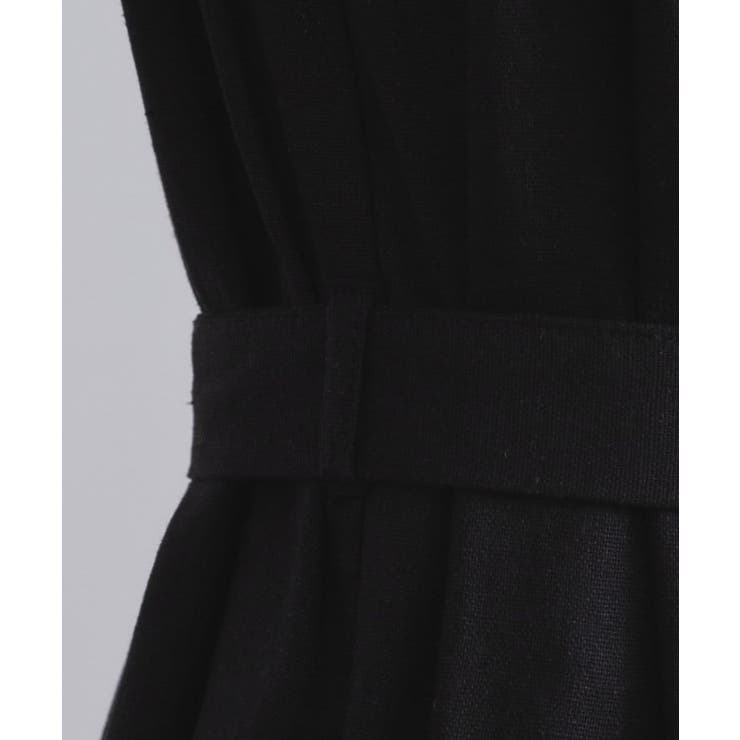 《Can Cam掲載》麻混ベルト付きオールインワン【洗濯機洗い可】 | OPAQUE.CLIP | 詳細画像15 