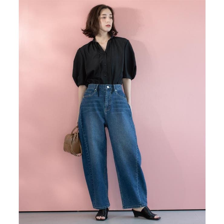 シアーフリルネックブラウス【洗濯機洗い可】 | OPAQUE.CLIP | 詳細画像10 