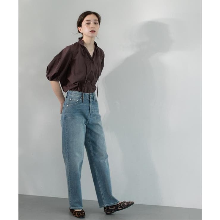 シアーフリルネックブラウス【洗濯機洗い可】 | OPAQUE.CLIP | 詳細画像18 