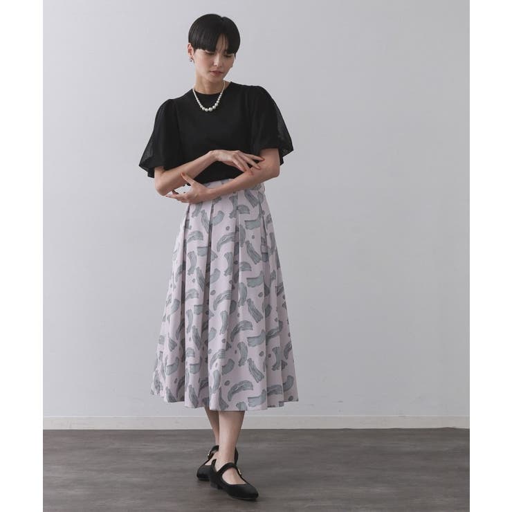 バルーンスリーブニット【洗濯機洗い可】 | OPAQUE.CLIP | 詳細画像2 