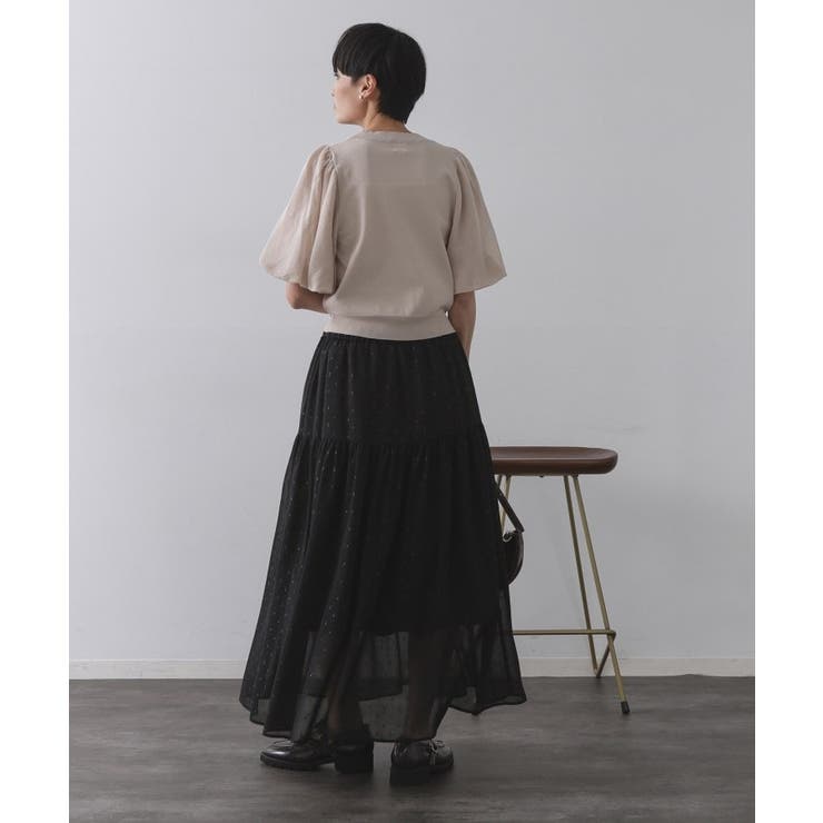 バルーンスリーブニット【洗濯機洗い可】 | OPAQUE.CLIP | 詳細画像7 