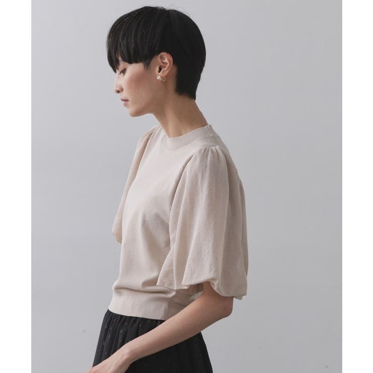 バルーンスリーブニット【洗濯機洗い可】 | OPAQUE.CLIP | 詳細画像14 