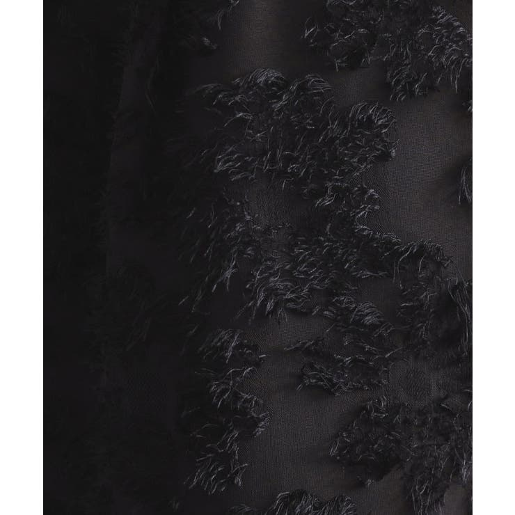 フリンジジャカードイージーパンツ【洗濯機洗い可】 | OPAQUE.CLIP | 詳細画像4 