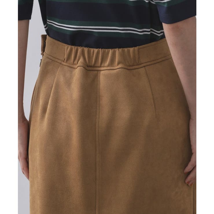 スエードライクナロースカート【洗濯機洗い可】 | OPAQUE.CLIP | 詳細画像13 