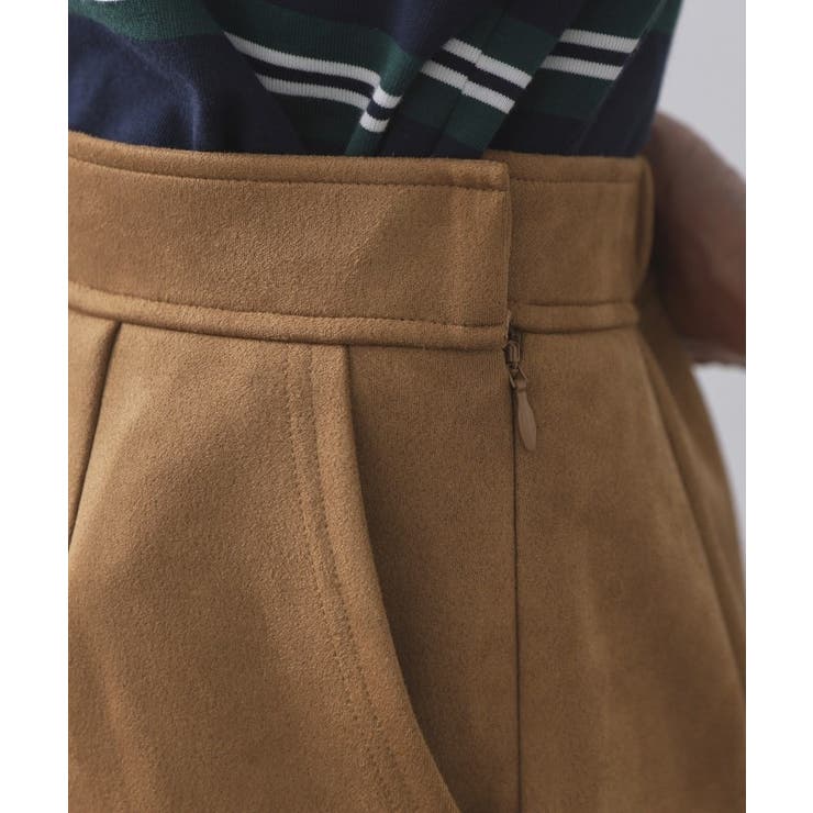 スエードライクナロースカート【洗濯機洗い可】 | OPAQUE.CLIP | 詳細画像15 