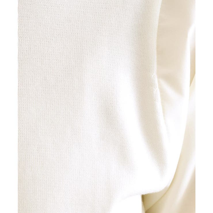 ドッキングスリーブニット【洗濯機洗い可/抗ピル】 | OPAQUE.CLIP | 詳細画像4 