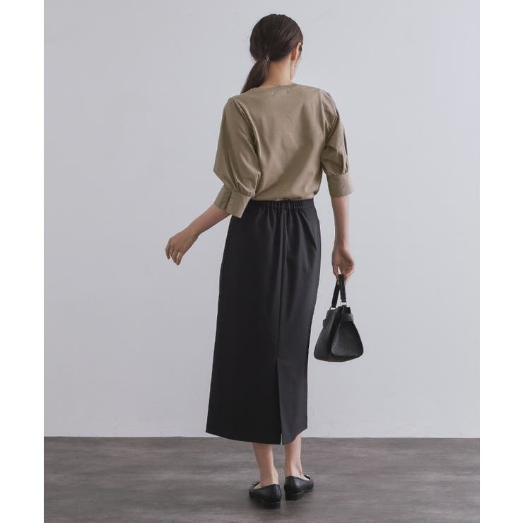 ドッキングスリーブニット【洗濯機洗い可/抗ピル】 | OPAQUE.CLIP | 詳細画像11 