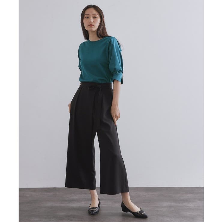 ドッキングスリーブニット【洗濯機洗い可/抗ピル】 | OPAQUE.CLIP | 詳細画像15 