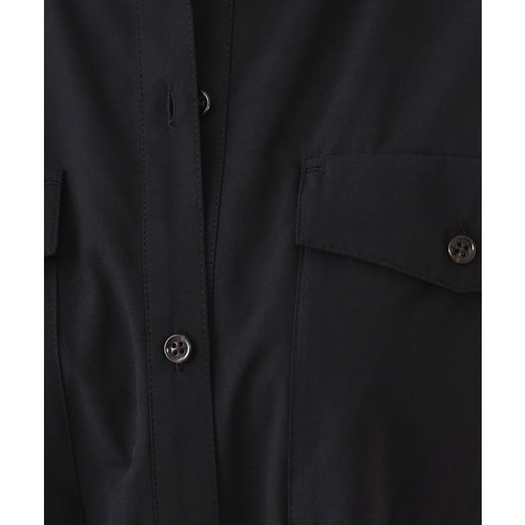 ダブルポケットシャツワンピース【洗濯機洗い可】 | OPAQUE.CLIP | 詳細画像30 