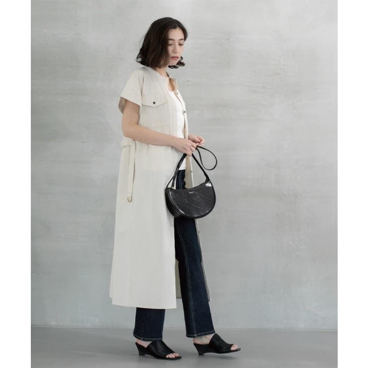 ダブルポケットシャツワンピース【洗濯機洗い可】 | OPAQUE.CLIP | 詳細画像20 