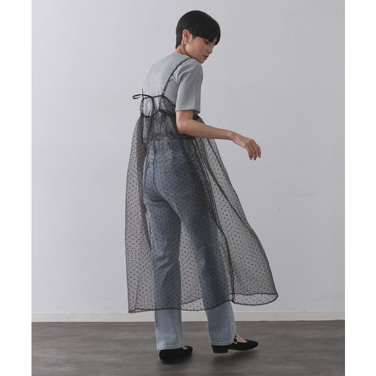 シアードットレイヤードキャミワンピース【洗濯機洗い可】 | OPAQUE.CLIP | 詳細画像3 