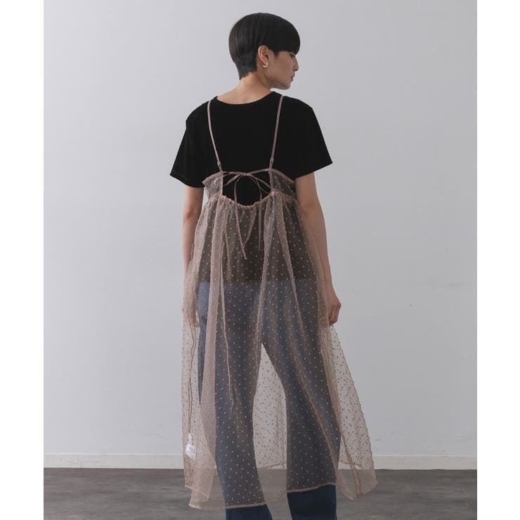 シアードットレイヤードキャミワンピース【洗濯機洗い可】 | OPAQUE.CLIP | 詳細画像11 