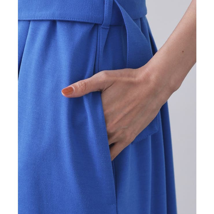 ベルト付きスキッパーワンピース【洗濯機洗い可】 | OPAQUE.CLIP | 詳細画像19 