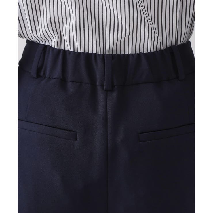 ≪通勤・セレモニーセットアップ対応≫ ワイドパンツダブルクロス【洗濯機OK】 | OPAQUE.CLIP | 詳細画像20 