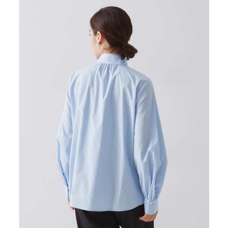 ≪通勤・セレモニー対応≫ボウタイシャツブラウス【洗濯機OK】 | OPAQUE.CLIP | 詳細画像29 