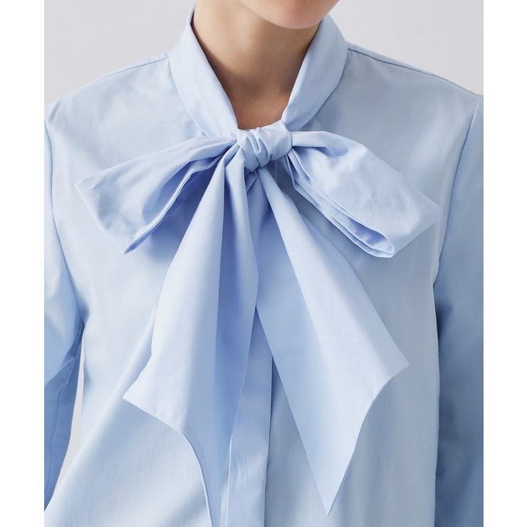 ≪通勤・セレモニー対応≫ボウタイシャツブラウス【洗濯機OK】 | OPAQUE.CLIP | 詳細画像30 