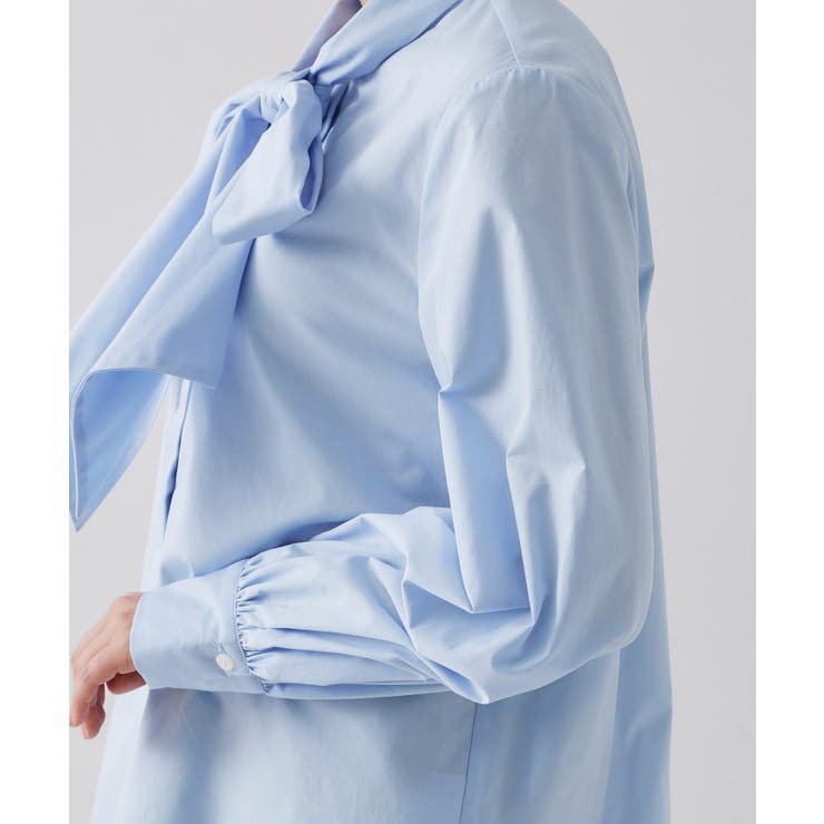 ≪通勤・セレモニー対応≫ボウタイシャツブラウス【洗濯機OK】 | OPAQUE.CLIP | 詳細画像31 