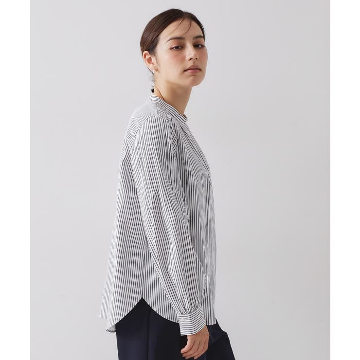 ≪通勤・セレモニー対応≫袖タックボリュームブラウス【洗濯機OK】 | OPAQUE.CLIP | 詳細画像14 