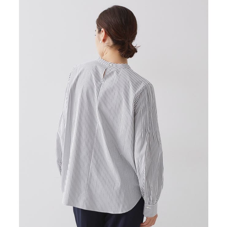 ≪通勤・セレモニー対応≫袖タックボリュームブラウス【洗濯機OK】 | OPAQUE.CLIP | 詳細画像15 