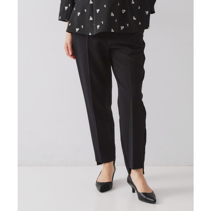 ステップヘムテーパードパンツ/セットアップ対応可【洗濯機OK】 | OPAQUE.CLIP | 詳細画像16 