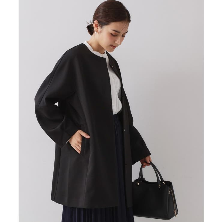 フォルムスリーブミドルコート【洗濯機OK】 | OPAQUE.CLIP | 詳細画像25 