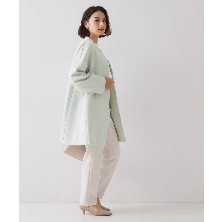 フォルムスリーブミドルコート【洗濯機OK】 | OPAQUE.CLIP | 詳細画像31 