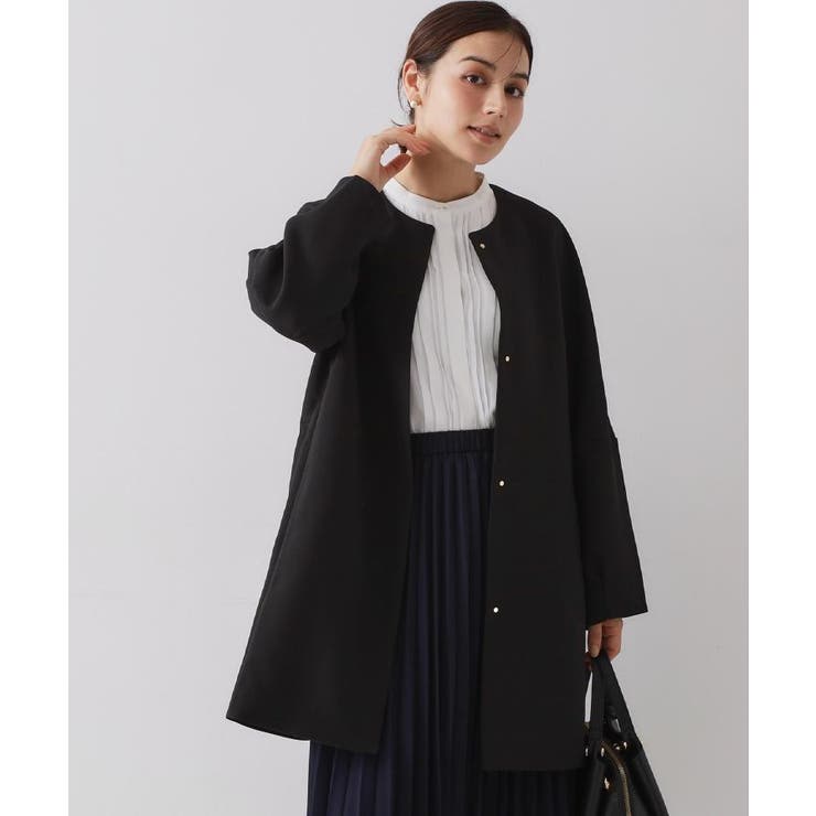 フォルムスリーブミドルコート【洗濯機OK】 | OPAQUE.CLIP | 詳細画像24 