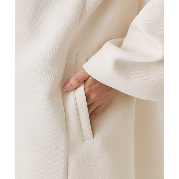 フレアスリーブミドルコート【洗濯機OK】 | OPAQUE.CLIP | 詳細画像14 