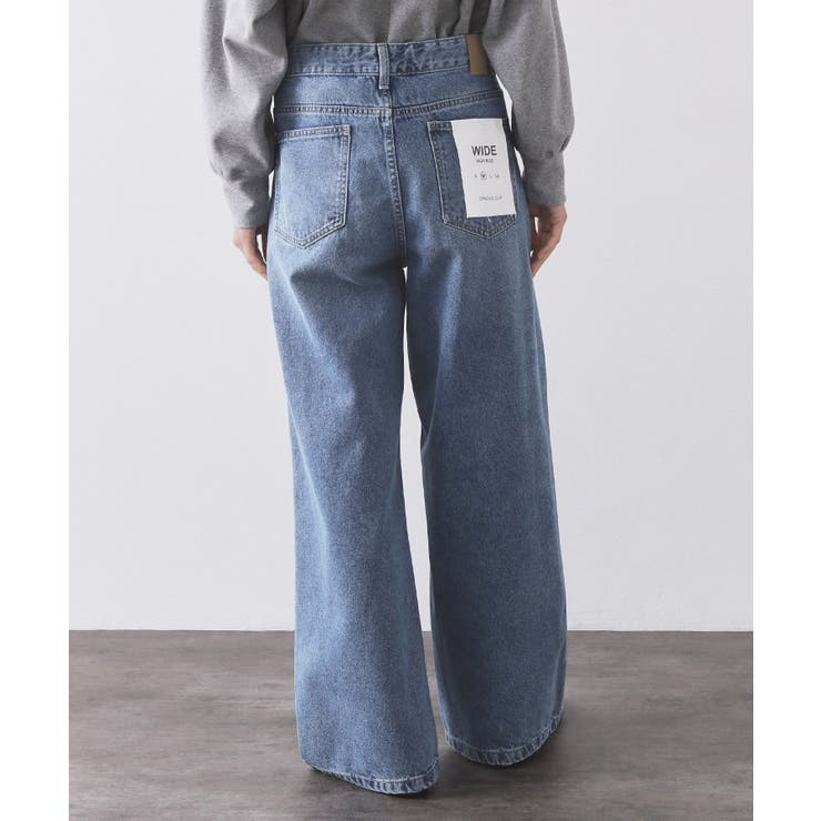 ストレートデニムパンツ【洗濯機OK】《S～LL》 | OPAQUE.CLIP | 詳細画像22 