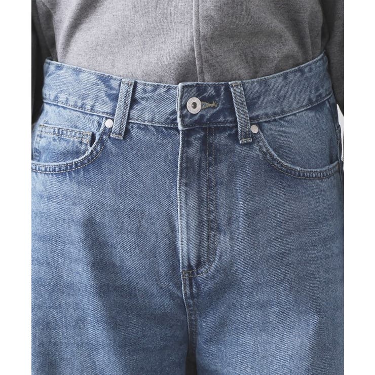 ストレートデニムパンツ【洗濯機OK】《S～LL》 | OPAQUE.CLIP | 詳細画像23 