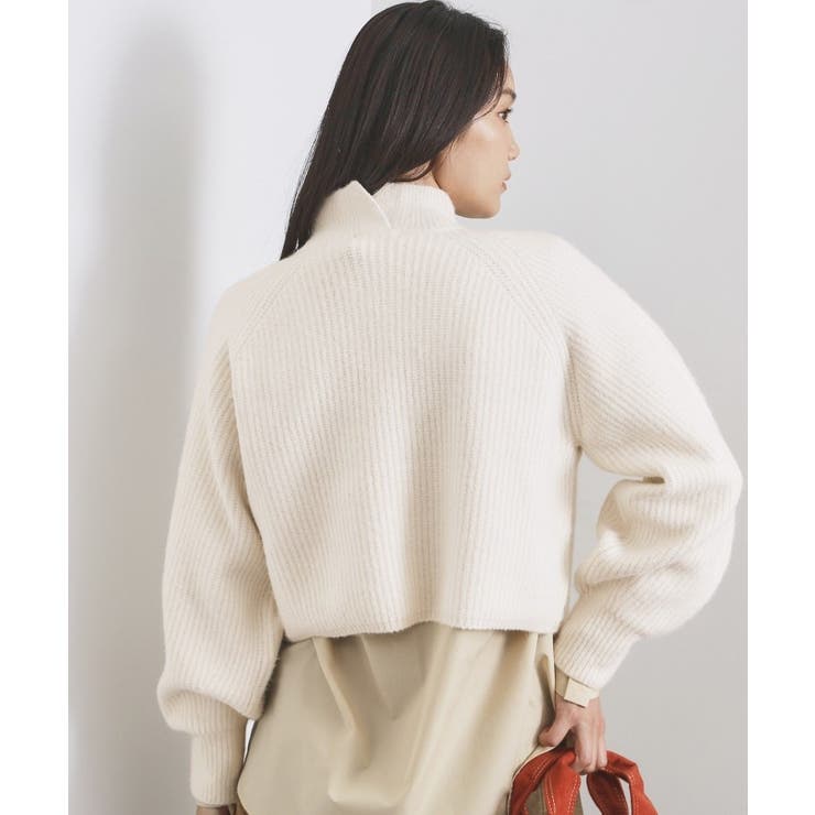 MIXミドルゲージショートあぜニット【洗濯機OK】 | OPAQUE.CLIP | 詳細画像35 