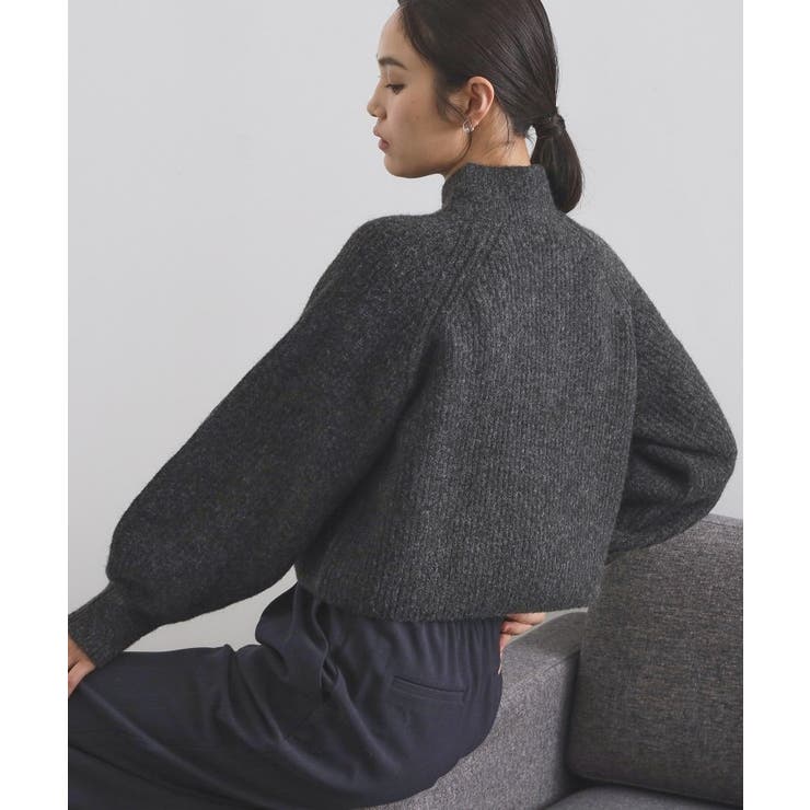 MIXミドルゲージショートあぜニット【洗濯機OK】 | OPAQUE.CLIP | 詳細画像39 