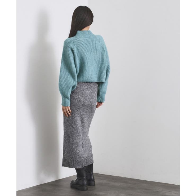 MIXミドルゲージショートあぜニット【洗濯機OK】 | OPAQUE.CLIP | 詳細画像50 