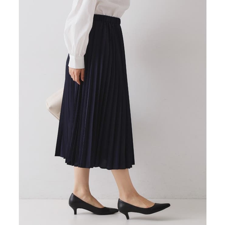 ≪通勤・セレモニー対応≫プリーツスカート【洗濯機OK】 | OPAQUE.CLIP | 詳細画像5 
