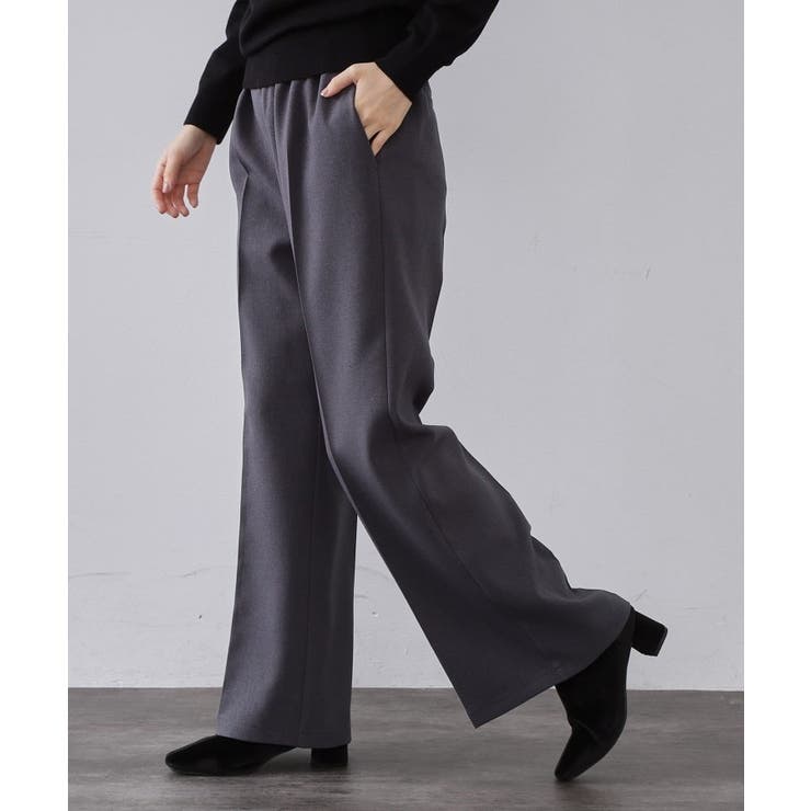 イージーフレアパンツ【洗濯機OK】 | OPAQUE.CLIP | 詳細画像19 