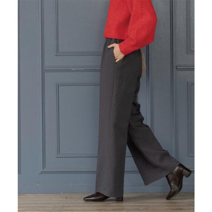 イージーフレアパンツ【洗濯機OK】 | OPAQUE.CLIP | 詳細画像2 