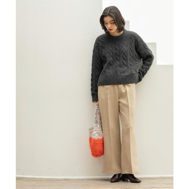 イージーフレアパンツ【洗濯機OK】 | OPAQUE.CLIP | 詳細画像11 