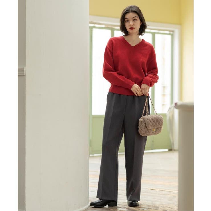 イージーワイドパンツ【洗濯機OK】 | OPAQUE.CLIP | 詳細画像6 