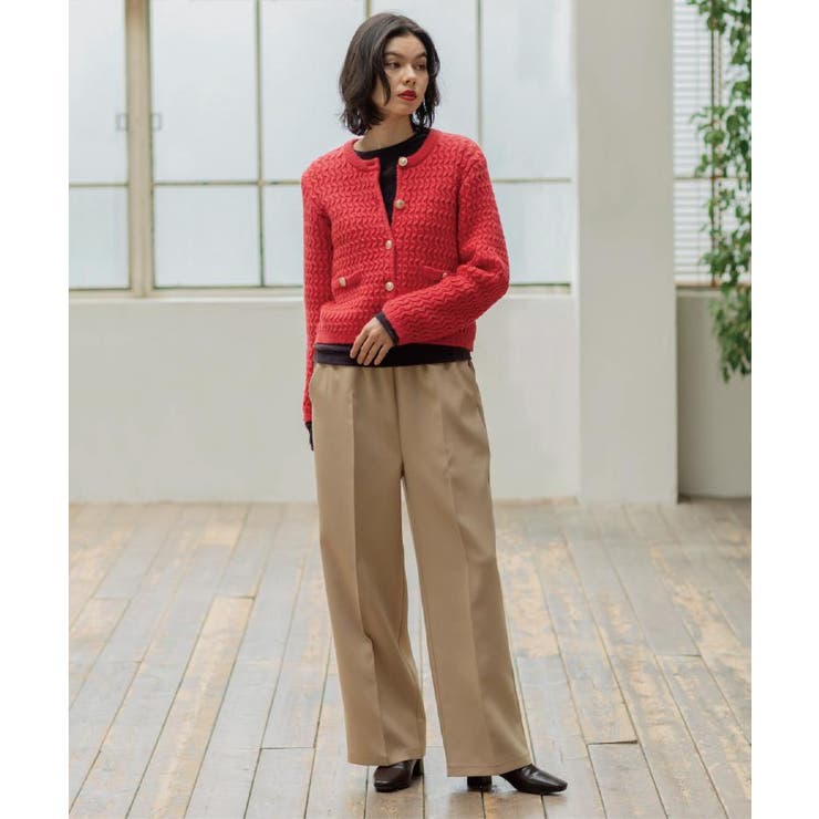 イージーワイドパンツ【洗濯機OK】 | OPAQUE.CLIP | 詳細画像14 