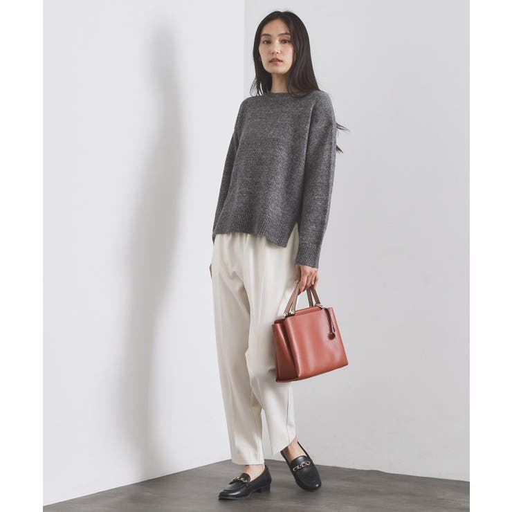 リラクシークルーネックニット【洗濯機OK】 | OPAQUE.CLIP | 詳細画像33 