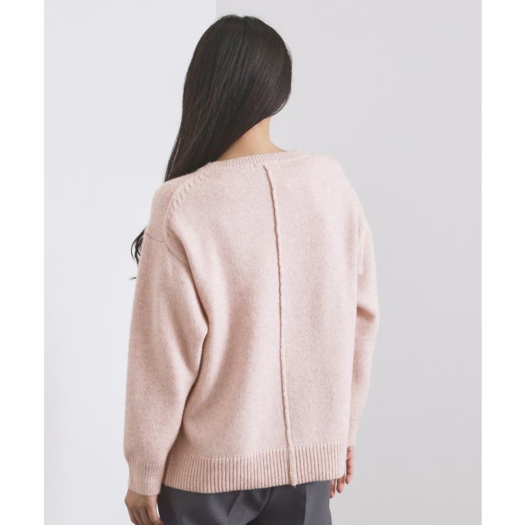 リラクシークルーネックニット【洗濯機OK】 | OPAQUE.CLIP | 詳細画像57 