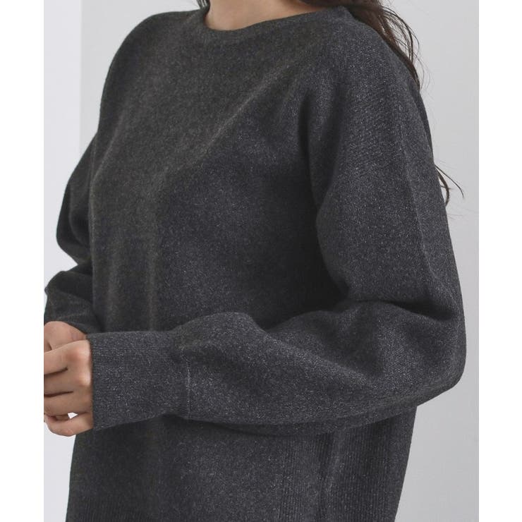 サイド編地切替ニットトップス/セットアップ対応【洗濯機OK】 | OPAQUE.CLIP | 詳細画像56 