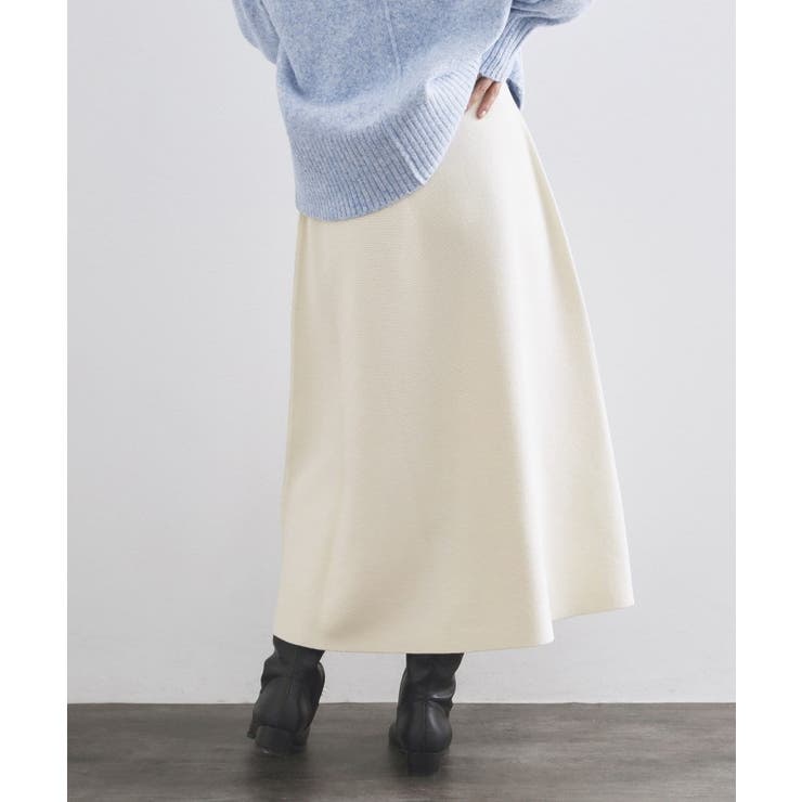 ニットフレアスカート/セットアップ対応【洗濯機OK】 | OPAQUE.CLIP | 詳細画像26 