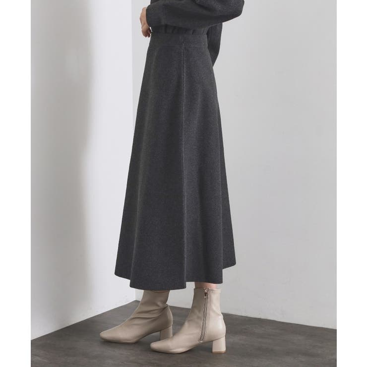 ニットフレアスカート/セットアップ対応【洗濯機OK】 | OPAQUE.CLIP | 詳細画像45 