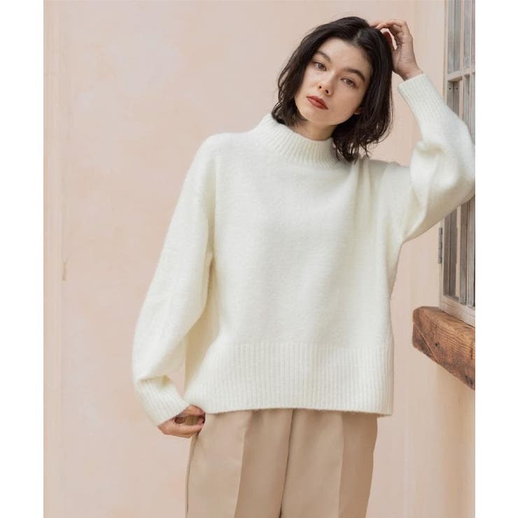 ふわふわハイネックニット【洗濯機OK】 | OPAQUE.CLIP | 詳細画像6 