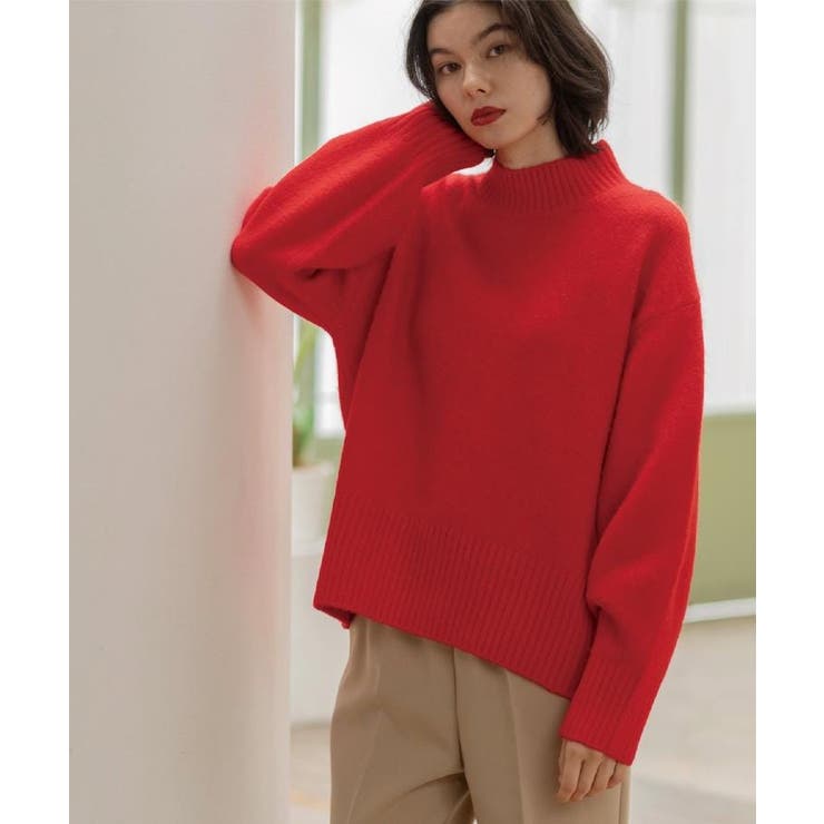 ふわふわハイネックニット【洗濯機OK】 | OPAQUE.CLIP | 詳細画像9 