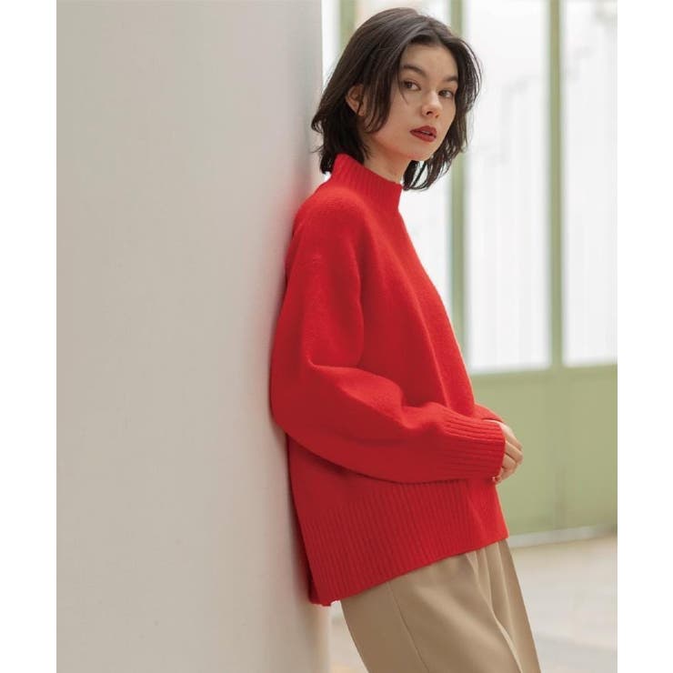 ふわふわハイネックニット【洗濯機OK】 | OPAQUE.CLIP | 詳細画像10 